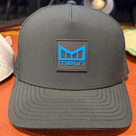 Melin Brand (Headwear) Other - Melin Brand Black Hat with Blue Logo